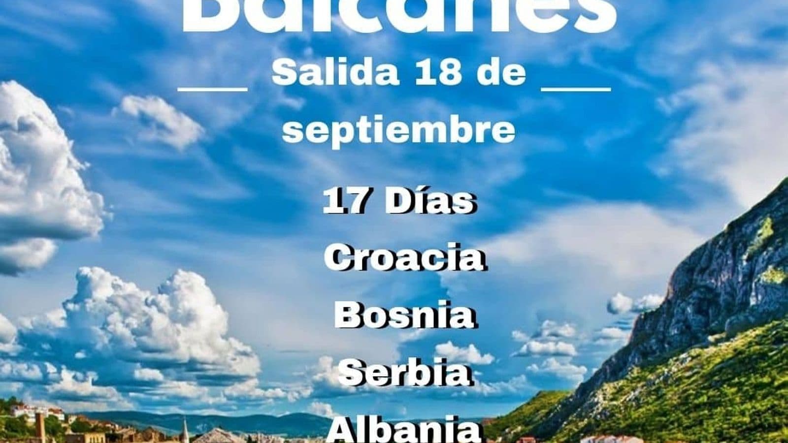 Preciosos Balcanes 2025