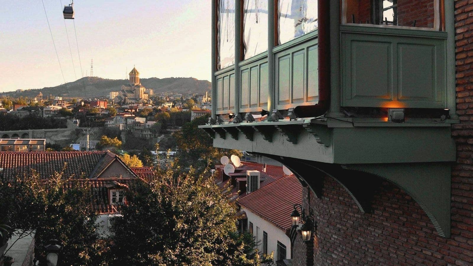 Casco antiguo de Tiflis, Georgia