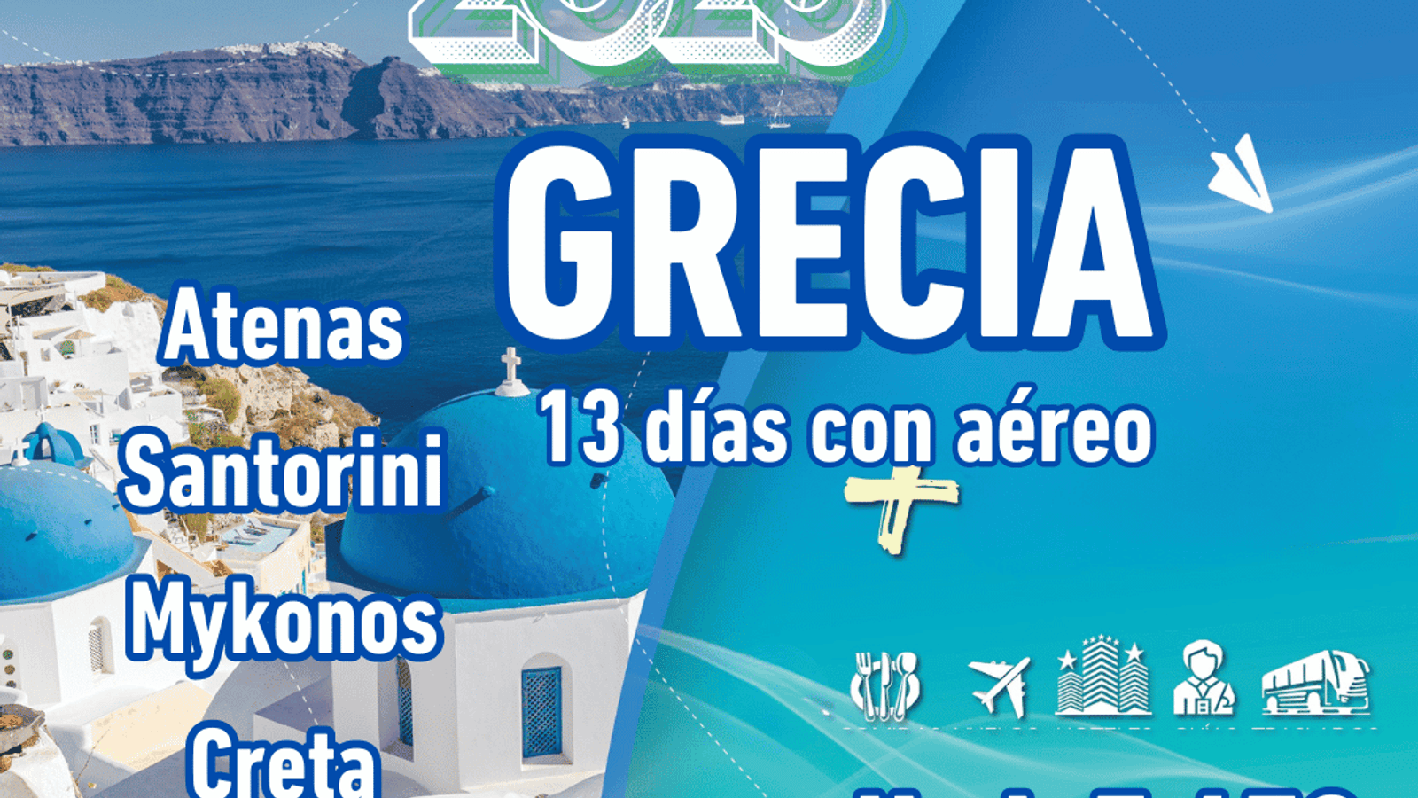 Viaje a Grecia 13 Días | Agencia Vacationer VIP Uruguay
