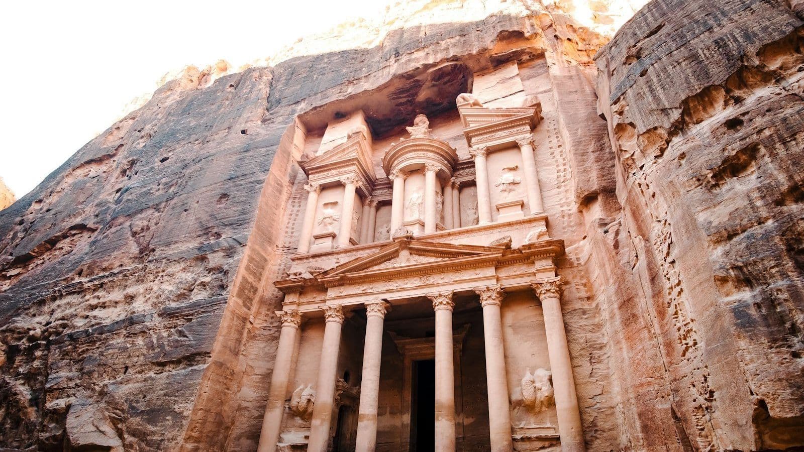 La Tesorería de Petra, Jordania