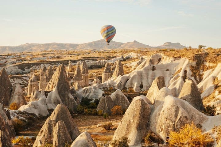 Globos aerostáticos sobre Capadocia, Turquía